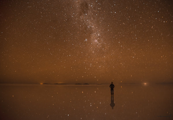 Foto Decorar Paisajes Bajo Estrellas Uyuni