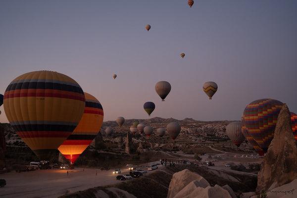 Foto Decorar Paisajes Capadocia Globos