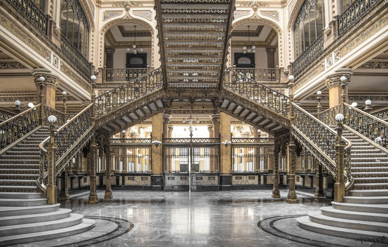 Foto Decorar Arquitectura Escaleras Oficina Correos