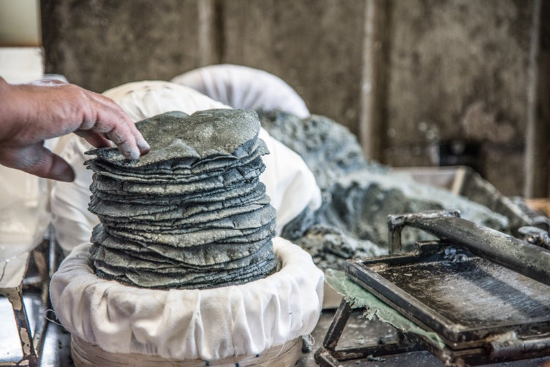 Foto Decorar Colores Mexicanos Haciendo Tortillas