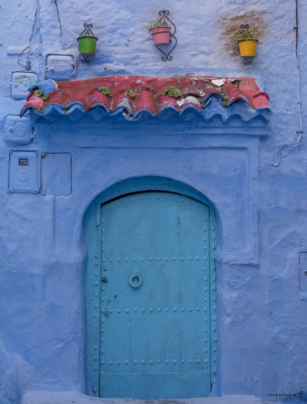 Foto Decorar Sobre Puertas Lina Chefchaouen