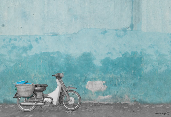 Foto Decorar Transportes Moto Canasta Marruecos