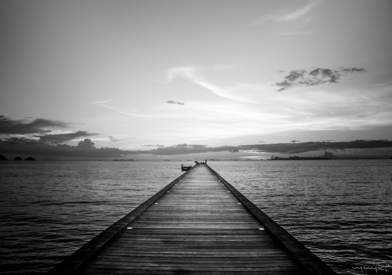 Foto Decorar Punto de Fuga Muelle Tailandia