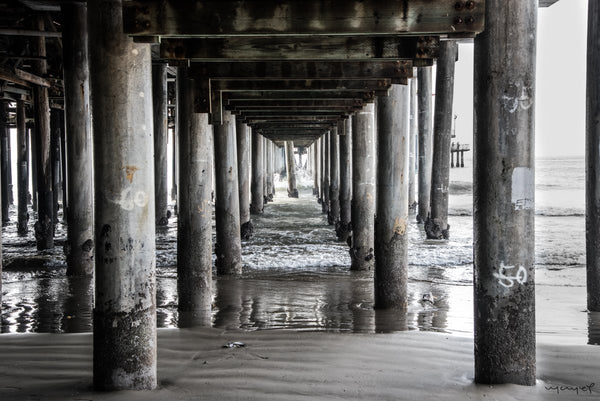 Foto Decorar Punto de Fuga Muelle Venice Quieto