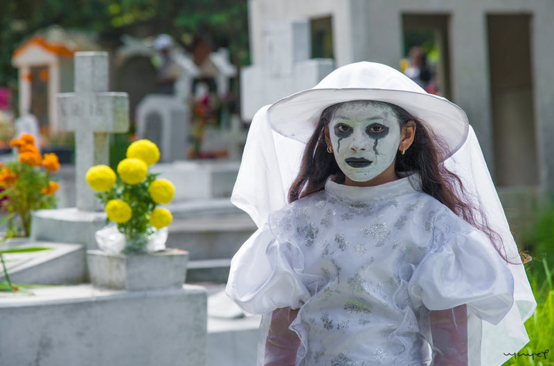 Foto Decorar Colores Mexicanos Novia Panteon