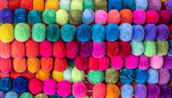Foto Decorar Colores Mexicanos Pompones Colores San Miguel
