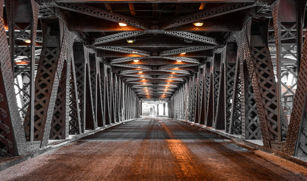 Foto Decorar Punto de Fuga Puente Bajo Chicago 2