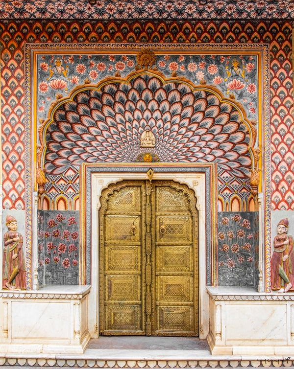 Foto Decorar Sabor a Curry Puerta Pavoreal India