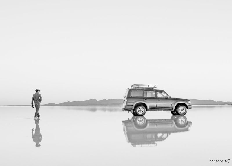 Foto Decorar Transportes Reflejo El Camioneta