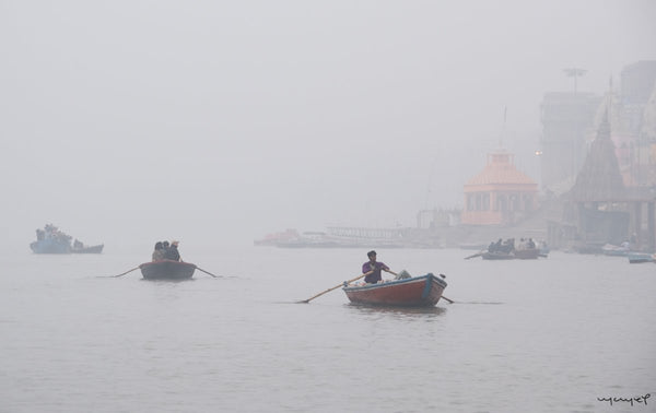 Foto Decorar Agua - Arena Remando Varanasi