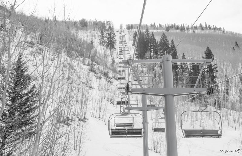 Foto Decorar Paisajes Sillas Vail Nieve