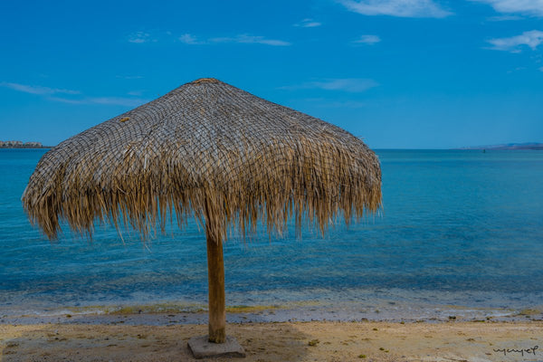 Foto Decorar Agua - Arena Sombrilla Marbella