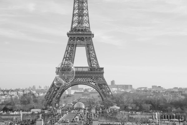 Foto Decorar Clasicos Torre Eiffel Burbuja