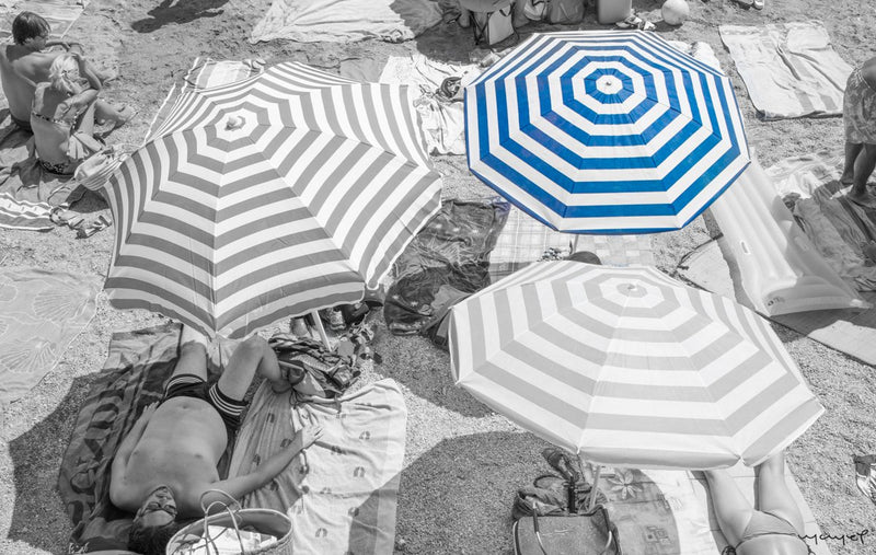 Foto Decorar Agua - Arena Trio Sombrillas Cinque Terre