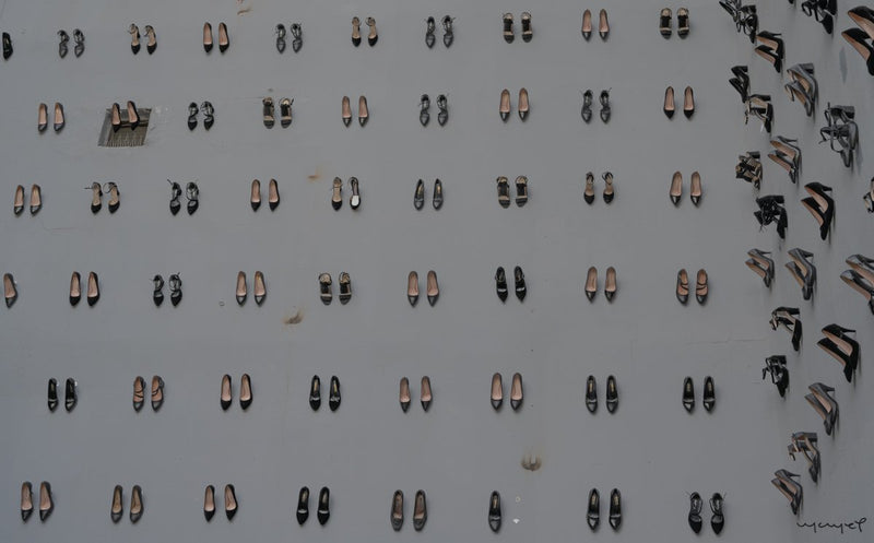 Foto Decorar Abstracto Zapatos Mujeres Turquia 3